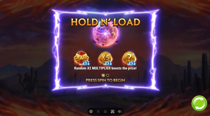 Permainan bonus Colt Lightning Inferno